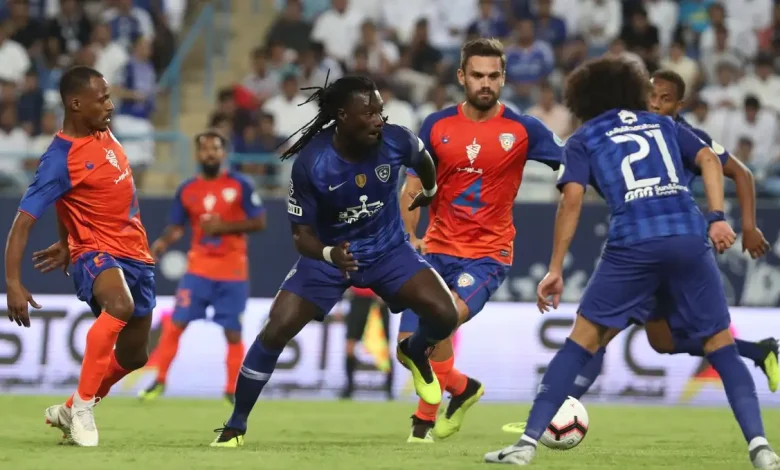 مباراة الهلال والقادسية