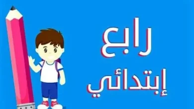 نتائج الصف الرابع الابتدائي