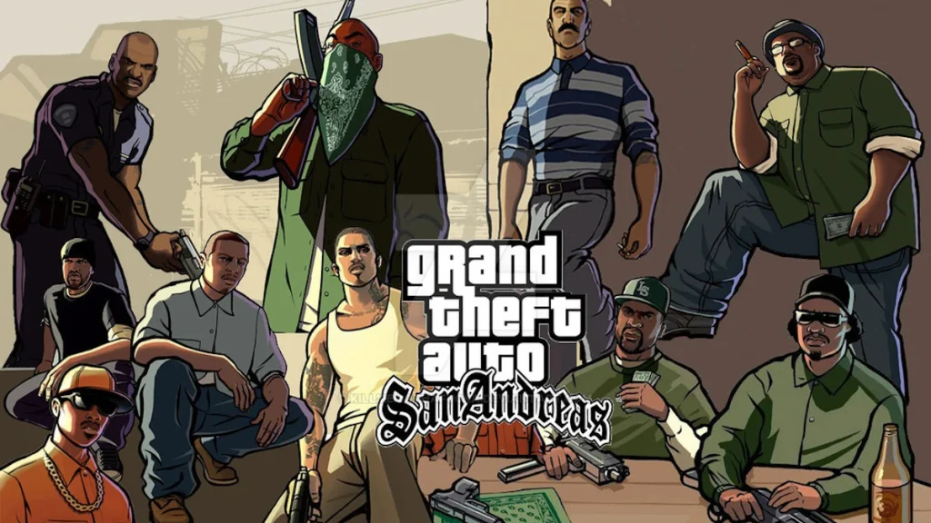 GTA SAN ANDREAS
