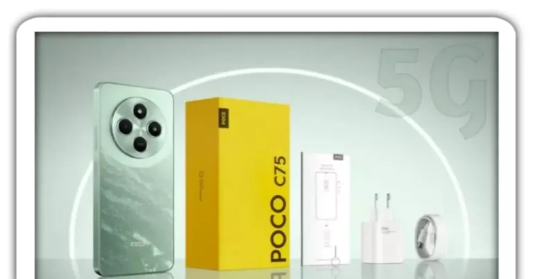 بشاشة عملاقة ومعالج ثماني النواة.. سعر ومواصفات Xiaomi Poco C75 وأبرز المميزات