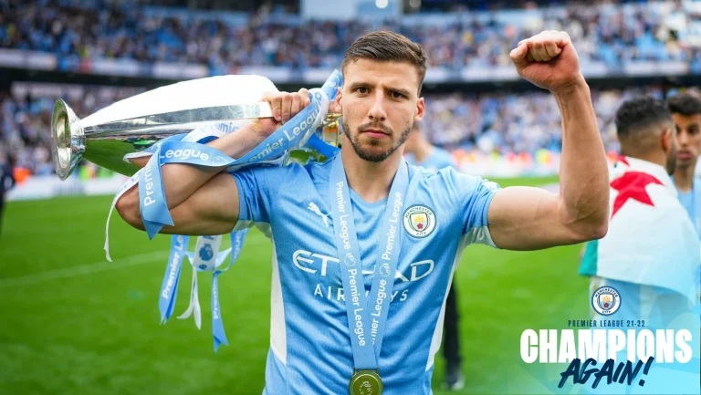 روبن دياز يعبر عن إحباطه بعد خسارة مانشستر سيتي أمام ريال مدريد