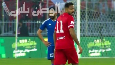إصابة كهربا في مباراة الاتحاد الليبي والاولمبي