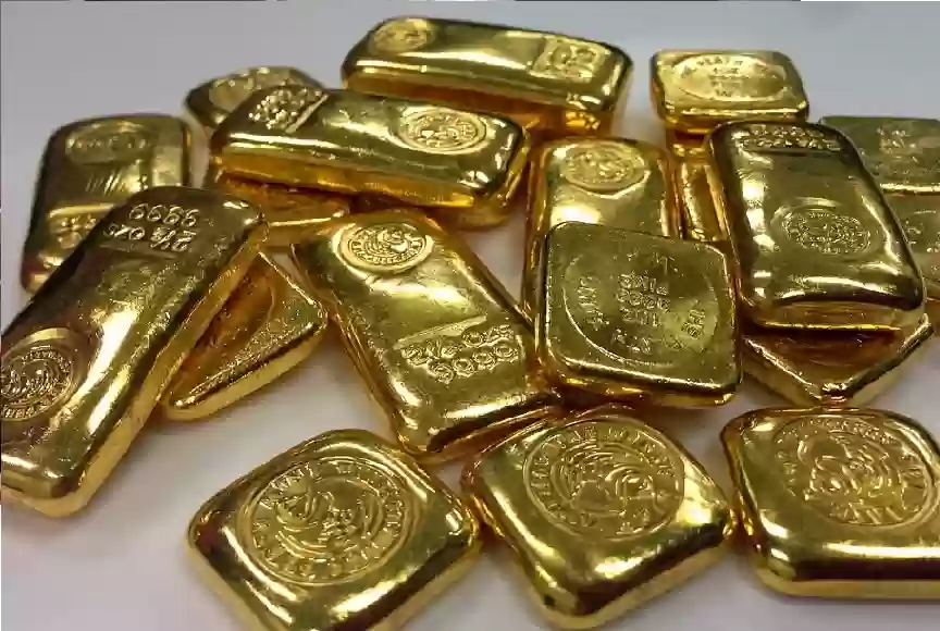 اسعار سبائك الذهب اليوم
