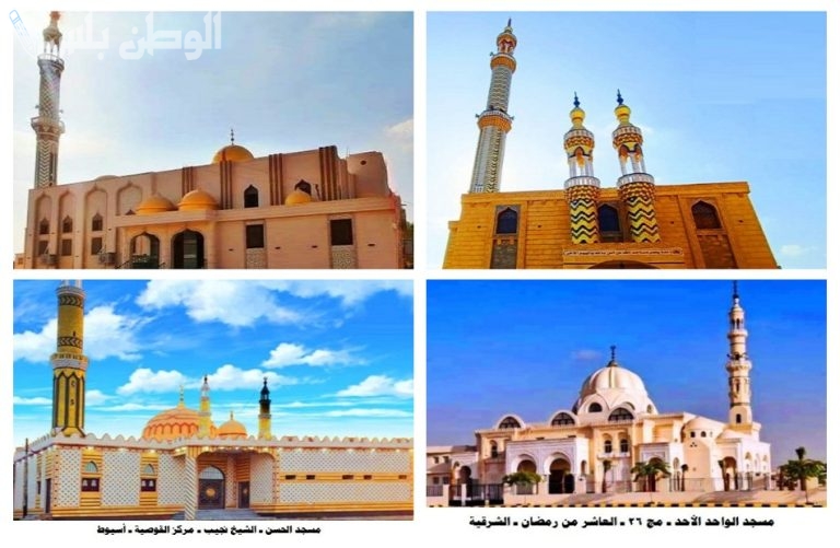 غدًا الجمعة | الأوقاف المصرية تعلن افتتاح 80 مسجد جديدًا في مختلف المحافظات غدًا