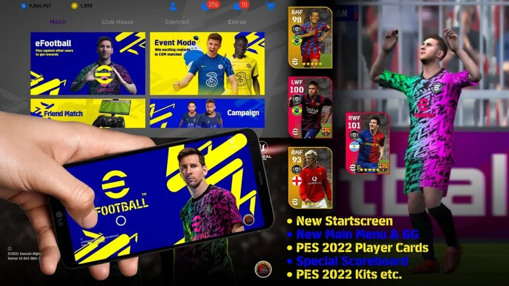 تحميل اي فوتبول 2024