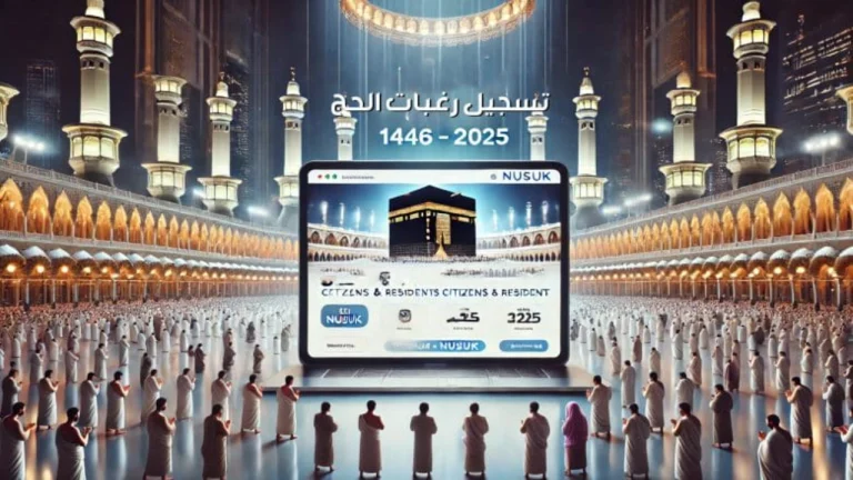 خطوات تسجيل رغبات الحج 1446 عبر نسك والمسار الإلكتروني: الرابط والطريقة