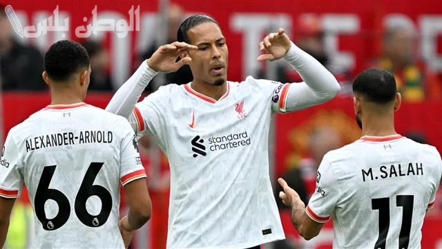محمد صلاح وفان دايك