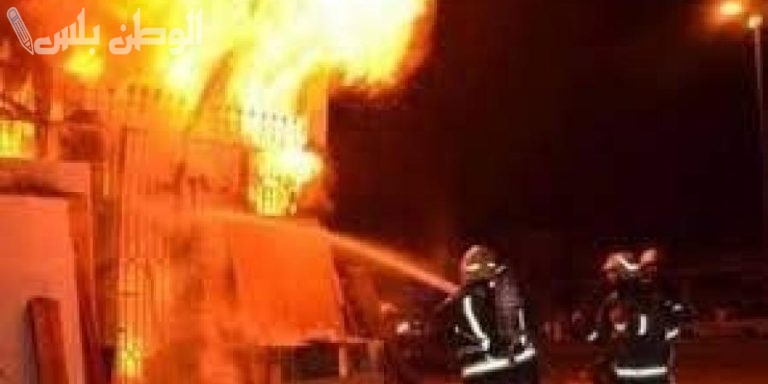 مركز البدرشين قرية أبو رجوان البحرية تعاني من انفجار هائل