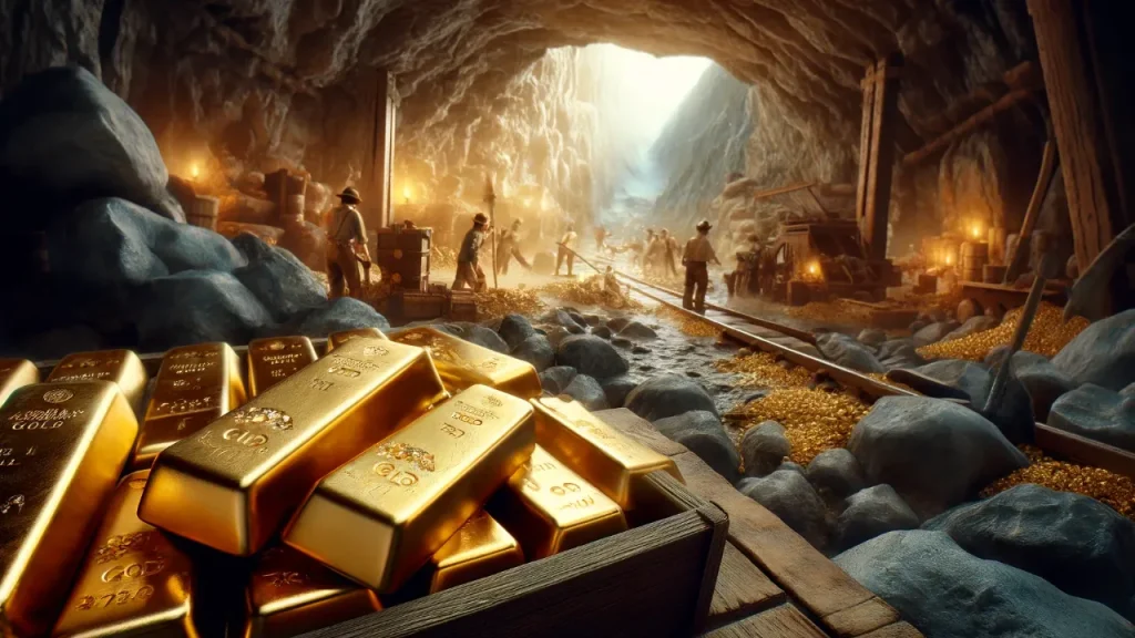 مقبرة ذهبية عمرها آلاف