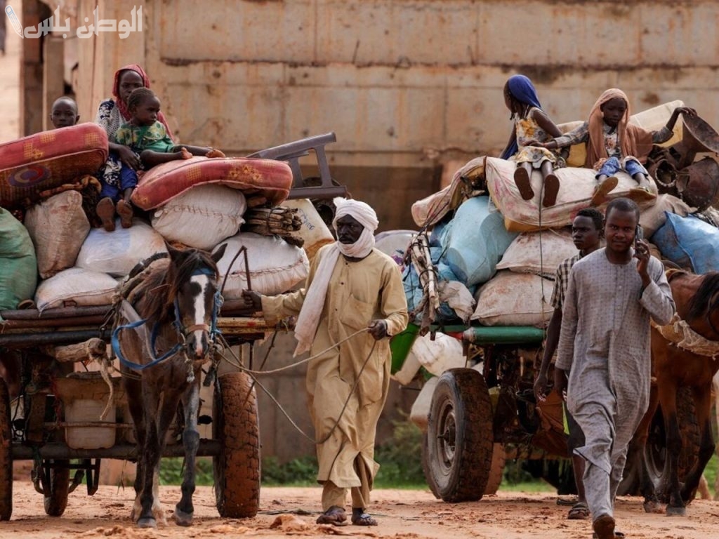 نزوح الملايين من السودانيين
