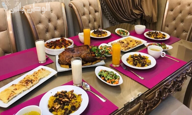 افضل اكلات رمضان بالصور