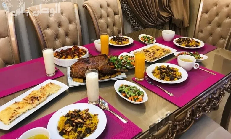 افضل اكلات رمضان بالصور