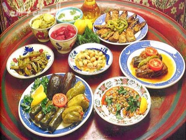 جدول اكلات رمضانية بالصور