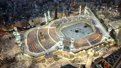 جدول صلاة التراويج في الحرم المكي