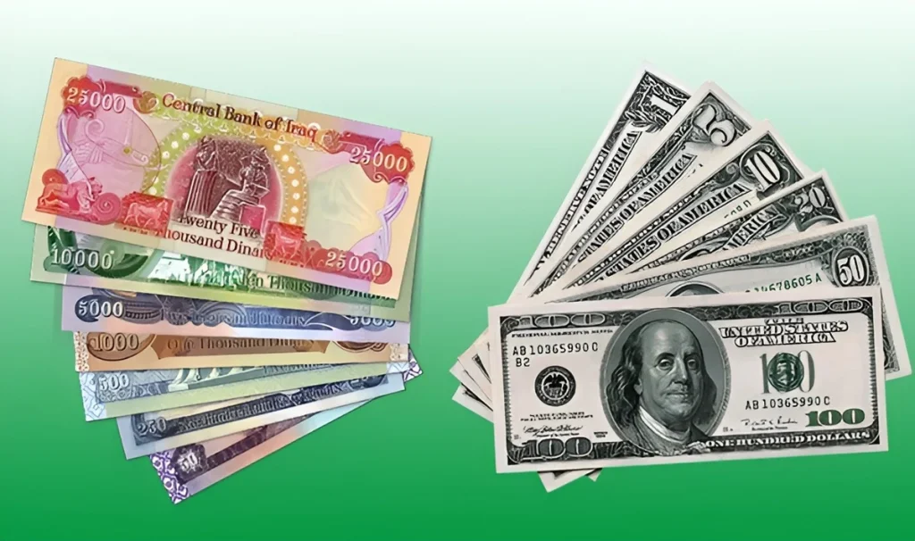 سعر الدينار العراقي مقابل
