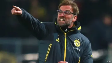 المدرب الألماني يورجن كلوب مرتين