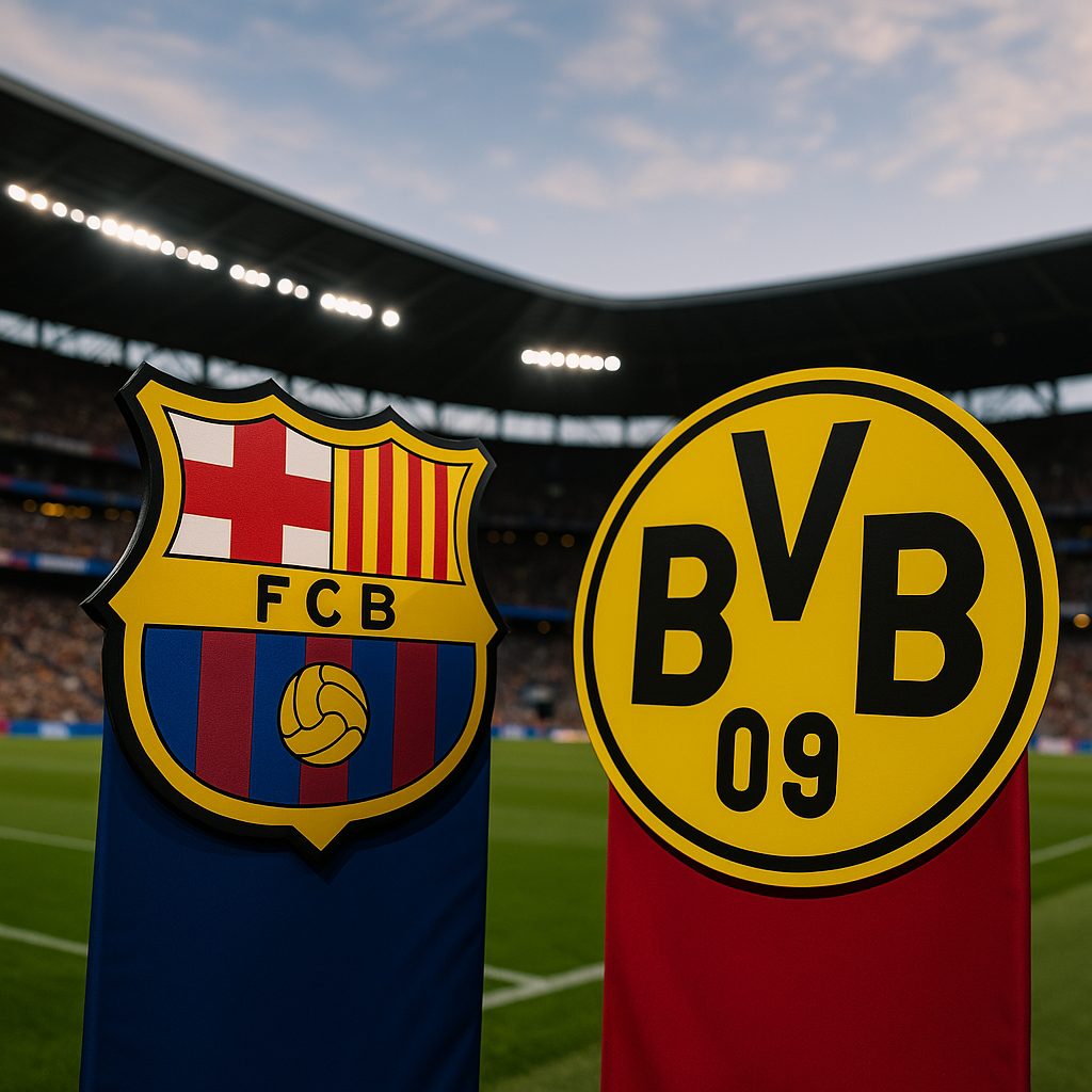 برشلونة يواجه دورتموند