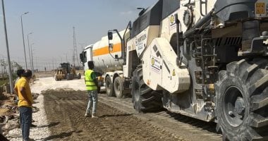 أعمال تطوير شارع التسعين