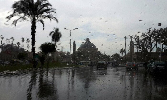 أمطار خفيفة تضرب مصر