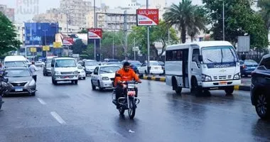 أمطار خفيفة على مناطق من القاهرة الكبرى على فترات متقطعة.. صور