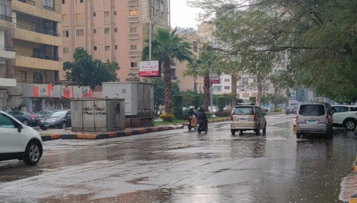أمطار ورياح تضرب مصر