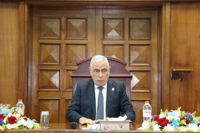 اجتماع النائب العام بأعضاء