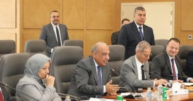 اجتماع وزير الكهرباء مع