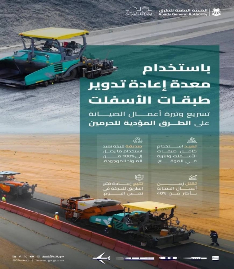 استخدام معدة إعادة تدوير