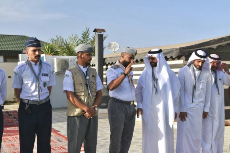 استعدادات جوالة جامعة الباحة