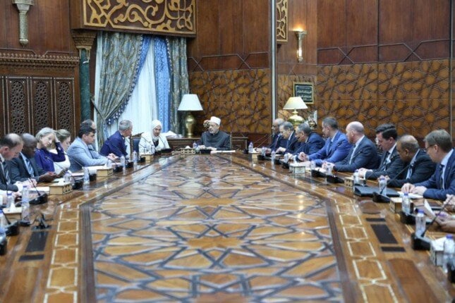 استقبال أحمد الطيب لوفد الكلية الملكية البريطانية يؤكد على أهمية السلام والتفاهم كرسالة من الأزهر