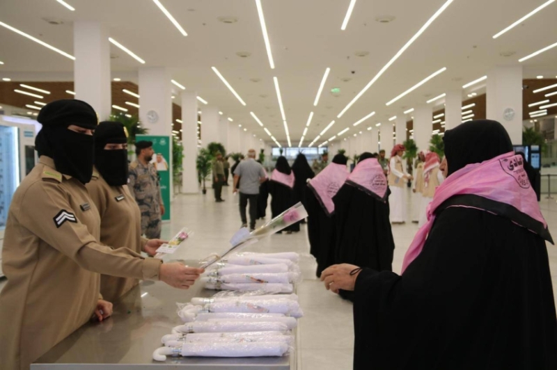 استقبال حجاج العراق عبر