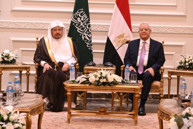 استقبال حنفي جبالي لرئيس