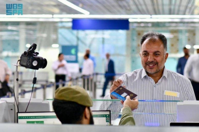 استقبال فريد للحجاج الإيرانيين