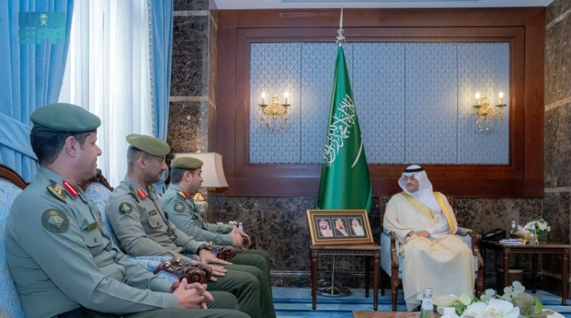 استقبال مدير جوازات المنطقة