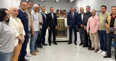 المتحف المصرى الكبير يستقبل