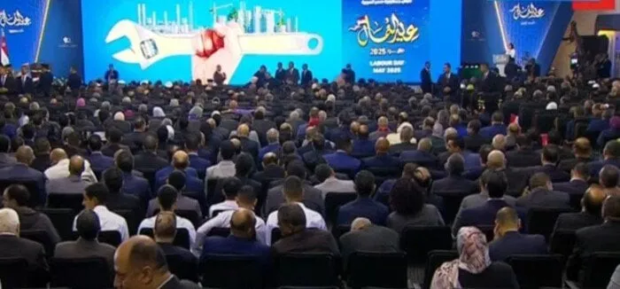 افتتاح احتفالية عيد العمال 2025 بحضور الرئيس السيسي في السويس