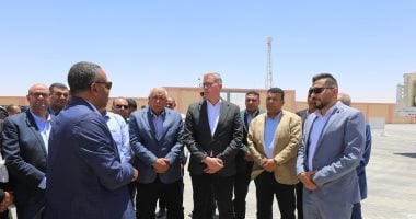 افتتاح محطة الغاز الرئيسية