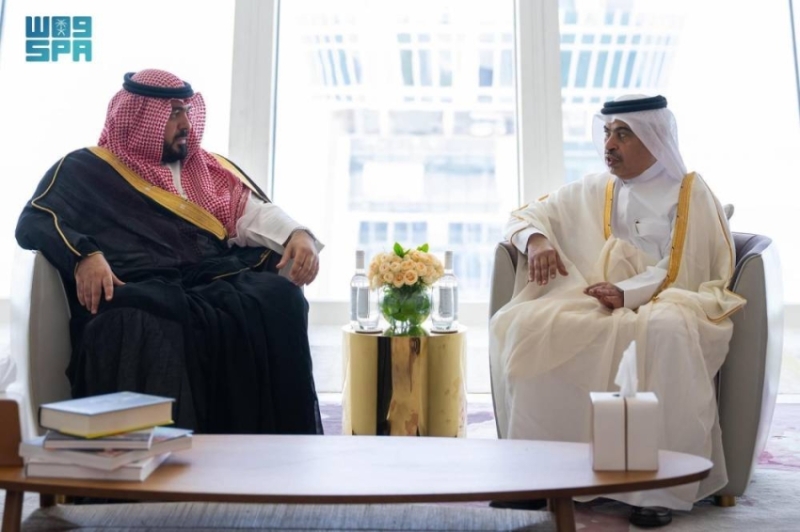 الإبراهيم يبحث مع وزير