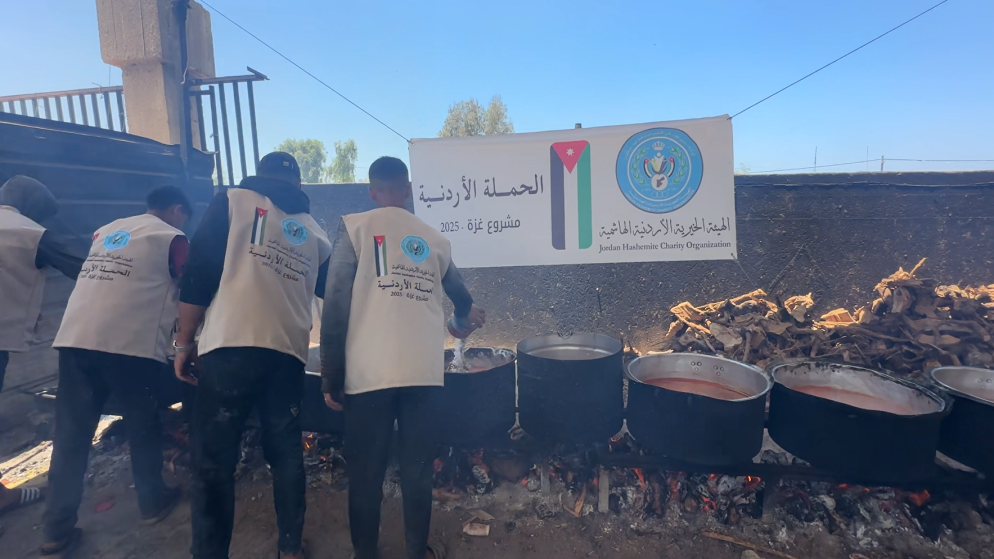 الحملة الأردنية تواصل دعمها