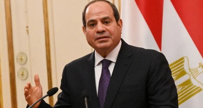 الرئيس السيسي يبعث بمندوبين