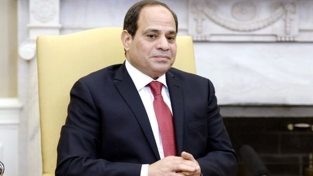 الرئيس السيسي يرسل مندوباً