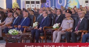 الرئيس السيسى يشاهد فيلما عن جهود الدولة فى دعم الصناعة المصرية