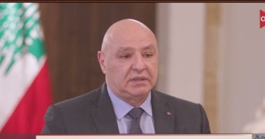 الرئيس اللبنانى: أشكر الرئيس
