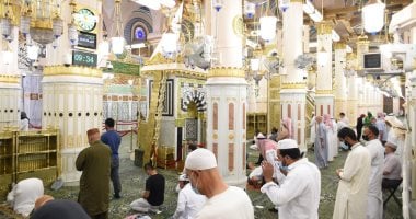 الروضة الشريفة تفتح أبواب