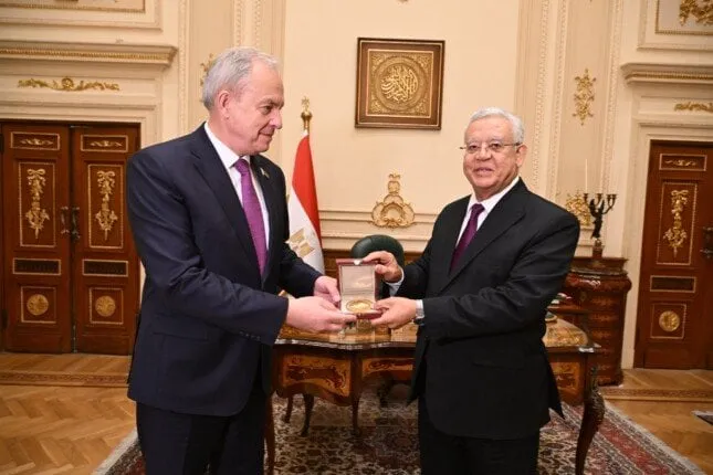 المستشار حنفي جبالي يزور بيلاروسيا ويلتقي رئيس الجمعية الوطنية