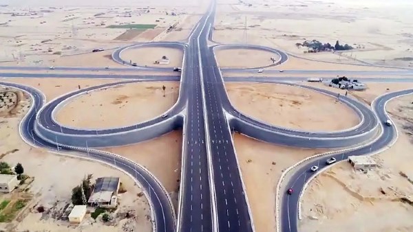 المشروع القومي للطرق يعتمد