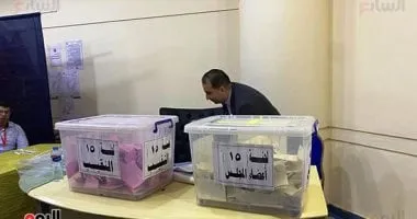 غلق باب التصويت بانتخابات التجديد النصفي لنقابة الصحفيين.. صور