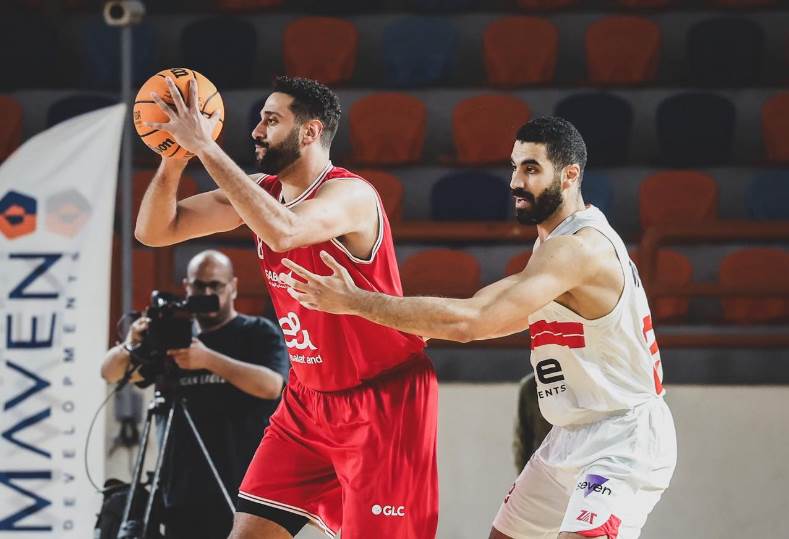 فريق السلة بالاهلى والزمالك