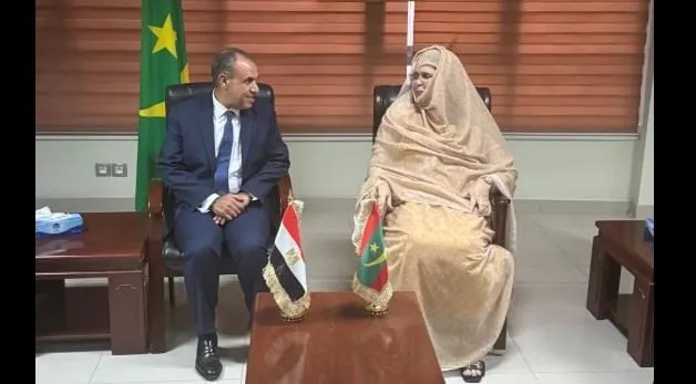 بدر عبد العاطي يستعرض مع وزيرة السياحة الموريتانية سبل تعزيز التبادل التجاري بين الدولتين