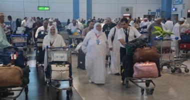 تدفق الحجاج المصريين للأراضي